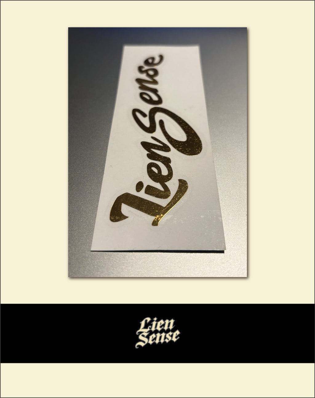 LienSense sticker