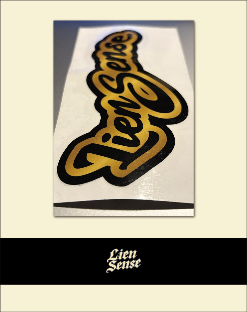 LienSense sticker