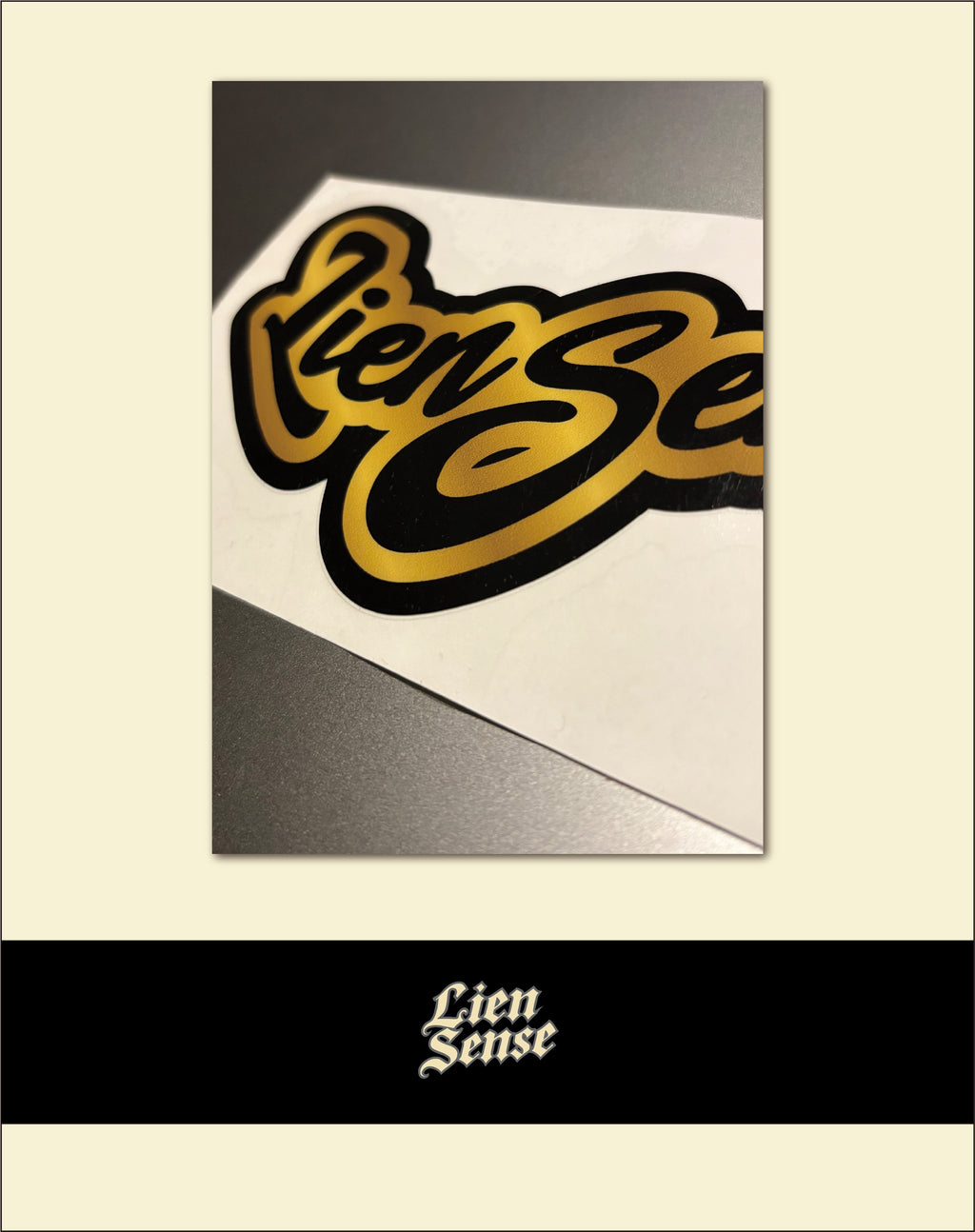 LienSense sticker